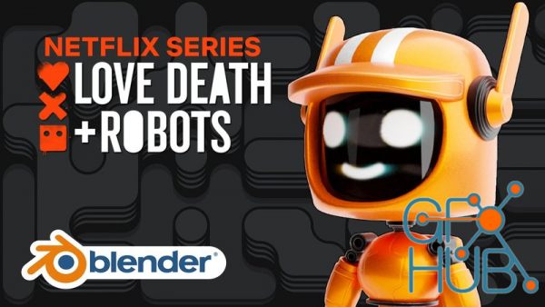 Modeling Robot Character from Netflix Show with Blender 3D