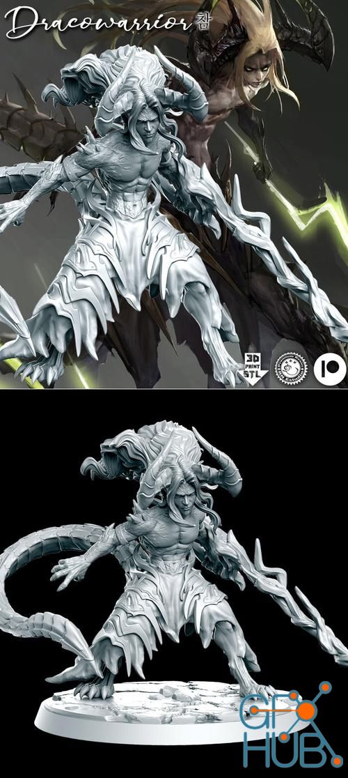 Dracowarrior – 3D Print