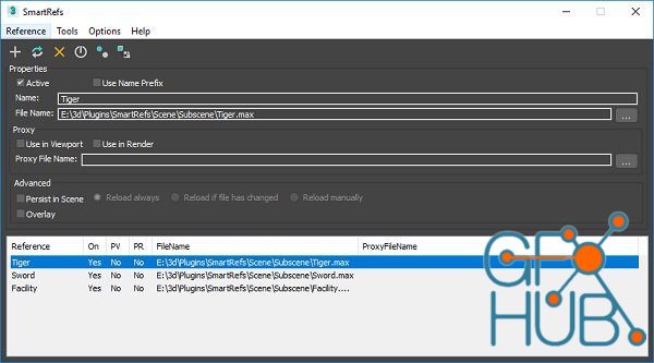 Smartrefs v1.06.07 for 3ds Max 2020 - 2022 Win x64