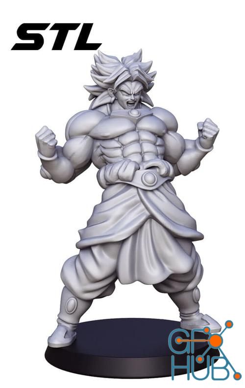 Brolly SSJ Dragon Ball – 3D Print