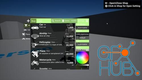 Unreal Engine – Easy Shop Module