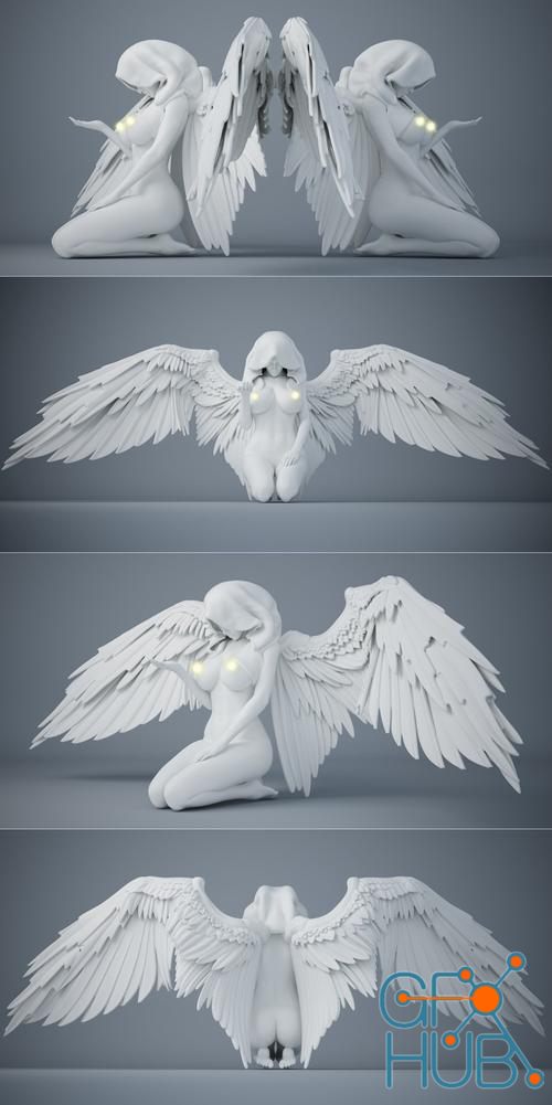 Sexy Angel 002 – 3D Print