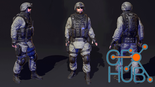 Unreal Engine – Modern Soldier Camo Pack