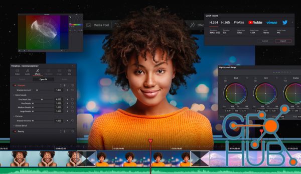 Blackmagic Design DaVinci Resolve Studio v17.4.6 Win/Mac x64