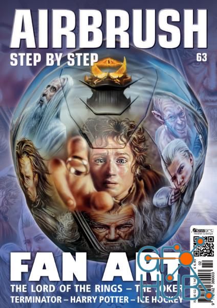 Airbrush Step by Step English Edition – Issue 63, April 2022 (True PDF)