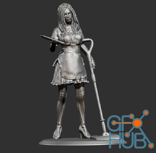 Cybermaid – 3D Print