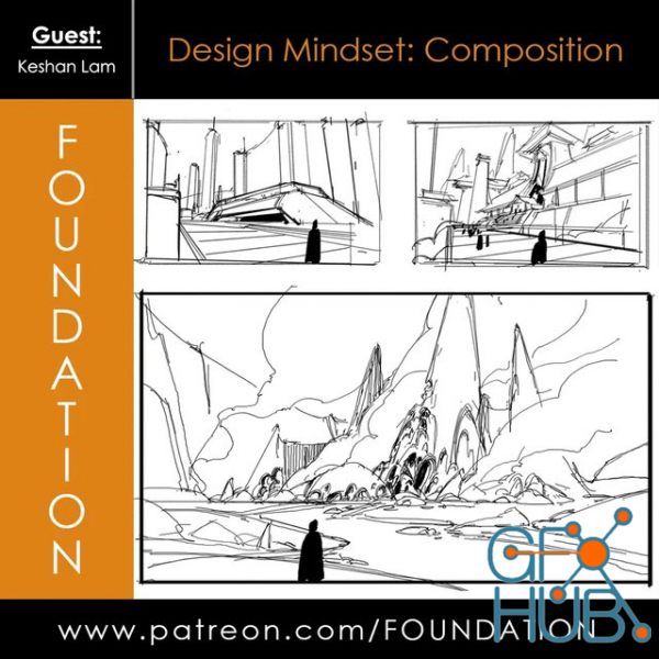 Gumroad – Foundation Patreon – Design Mindset: Composition with Keshan Lam
