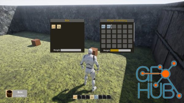 Unreal Engine Marketplace – Blueprint Inventory System