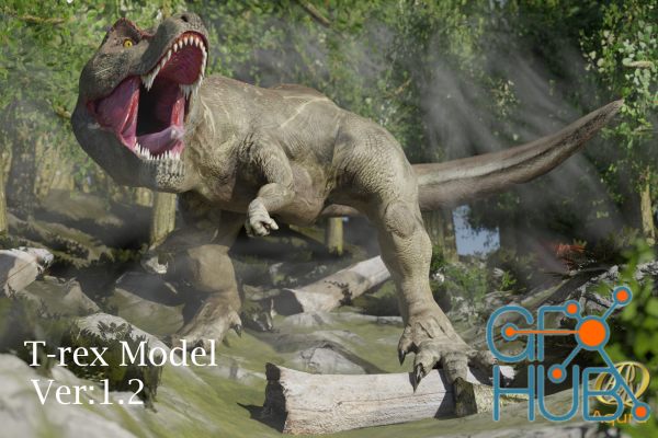 Unity Asset Store – T-Rex Model