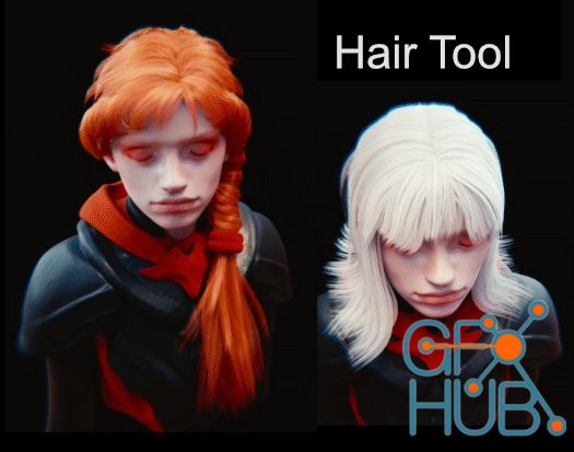 Hair Tool for Blender v2.38