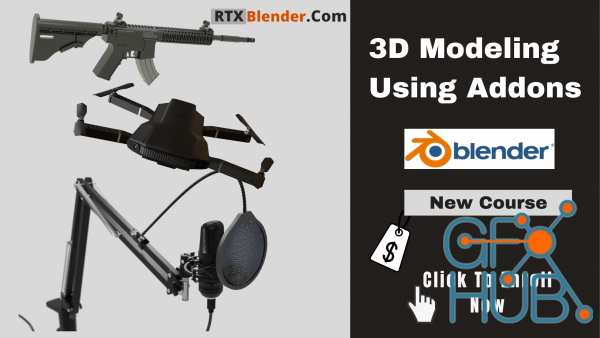 Blender 3D Modeling Using Addons