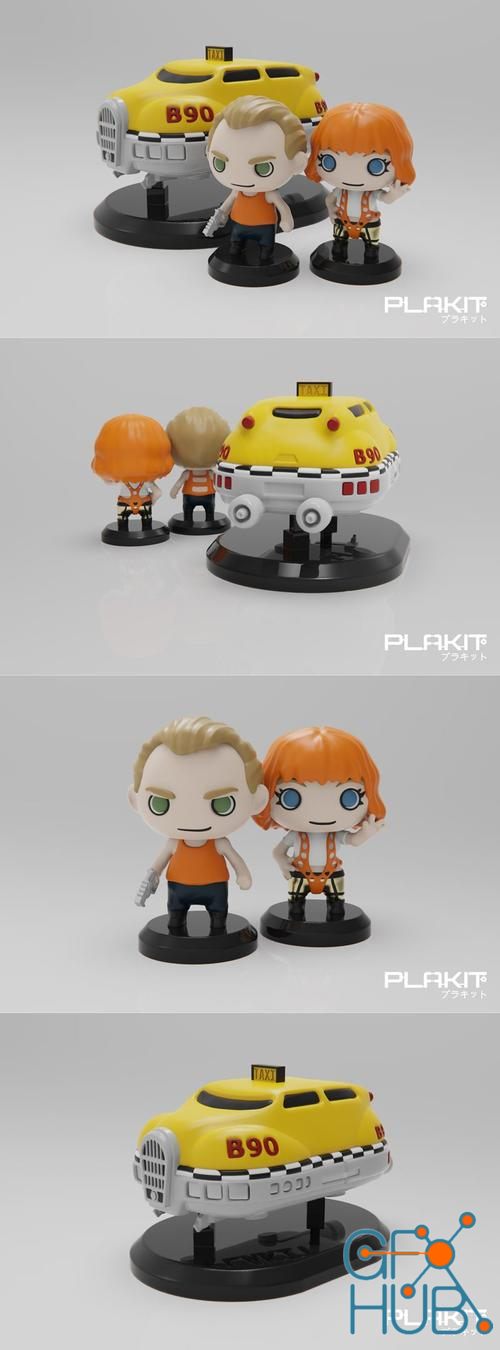 PlaKit 5th Element Leeloo – 3D Print