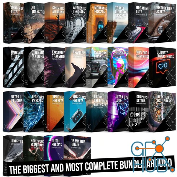 Foureditors – Platinum Bundle: Complete All in 1