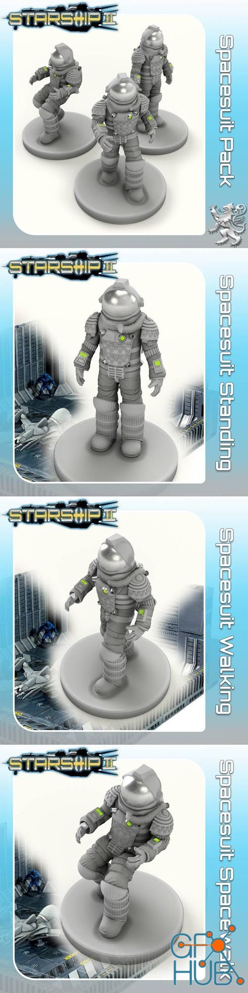 Spacesuit Pack – 3D Print
