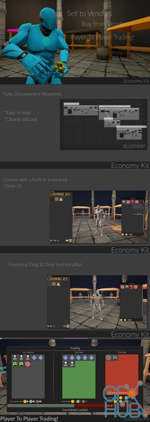 Unreal Engine – Multiplayer Economy Kit