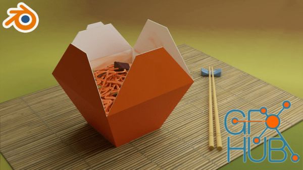 Create Asian Noodles in Blender 3.0 [EASY]