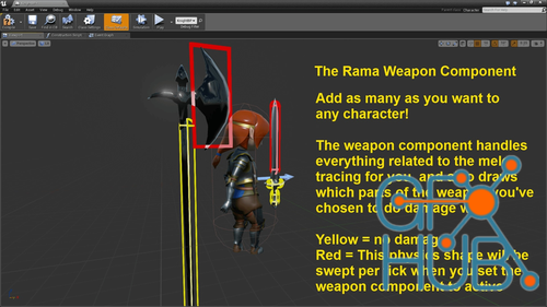 Unreal Engine – Rama's Melee Weapon Plugin