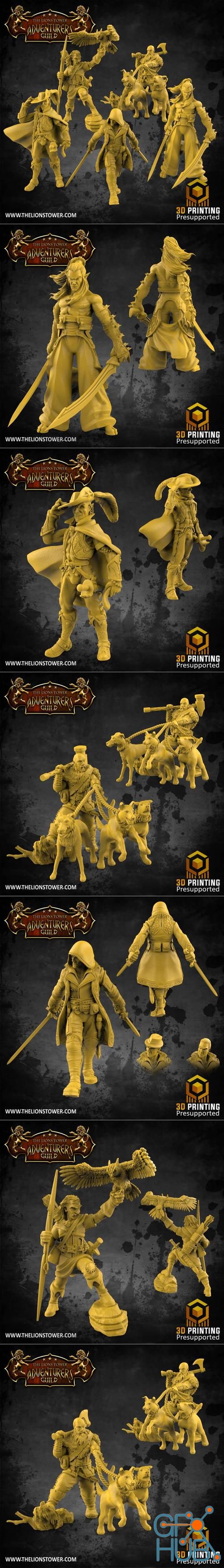 Enemies and Allies of Drizzle – 3D Print