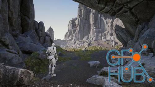 Unreal Engine – Realistic Looking Cliff and Rock Pack