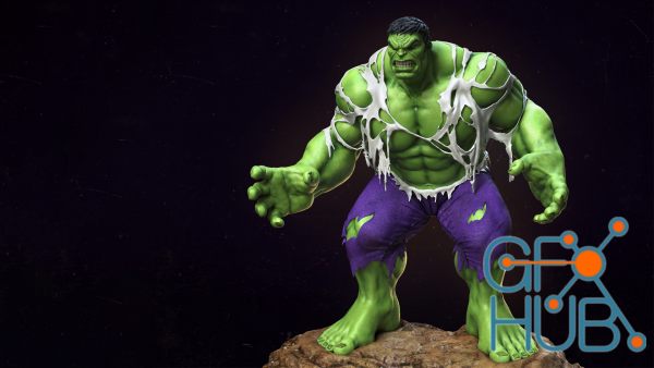 Superhero Anatomy Course for Artists – the Hulk