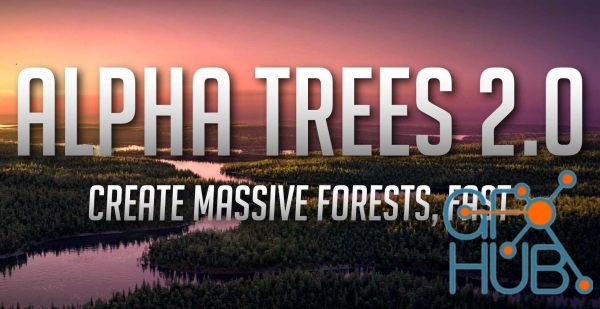 Blender Market – Alpha Trees – Render Massive Forests, Fast v2.1.3