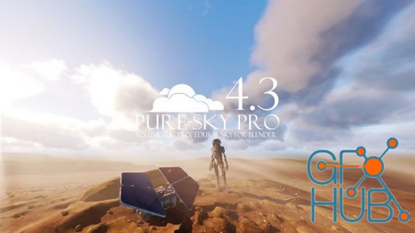 Blender Market - Pure-Sky v4.6.12 (Eevee & Cycle)