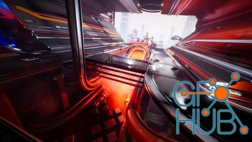 Unreal Engine – Sci-Fi City Hub Kit