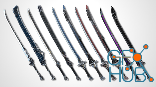 Unreal Engine – Sci-Fi Swords Pack 1