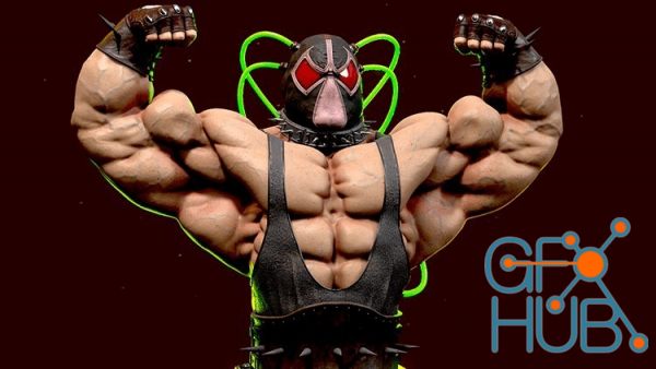 Zbrush, 3ds Max, Substance 3d Painter, Bane Creation Course