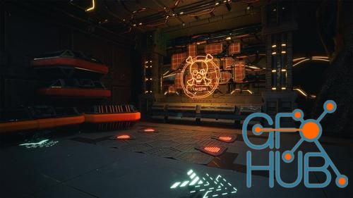 Unreal Engine – Sicka SciFi Interior 2