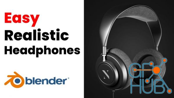 Blender 3D: Easy Headphones