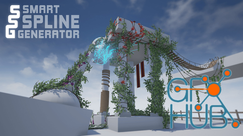 Unreal Engine – Smart Spline Generator