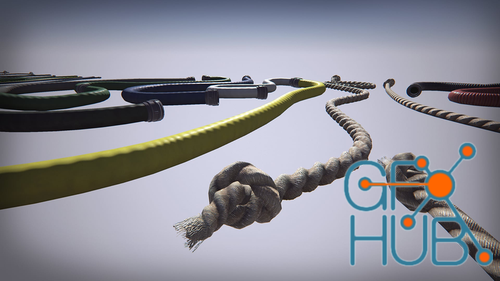 Unreal Engine – Spline: Ropes - Hoses - Sci-fi