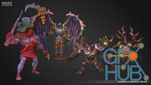 Unreal Engine – Stylized Fantasy Enemy NPC Bundle #2