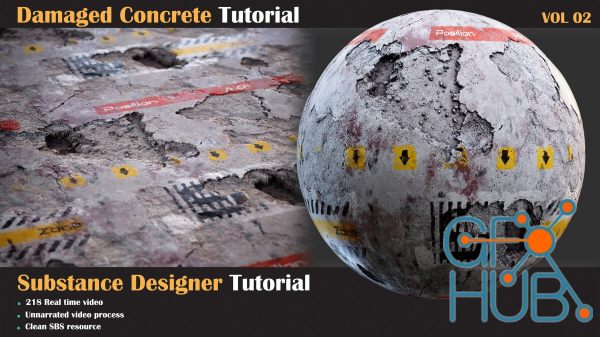 Damaged Concrete Tutorial VOL-02