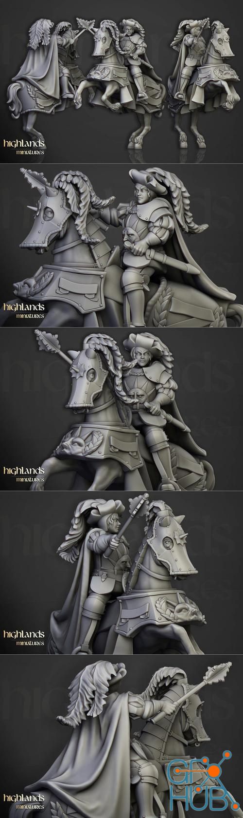 Baroness of Lunneburg – 3D Print