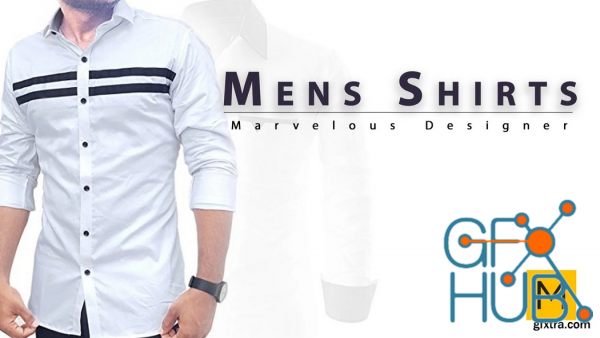 Men's Shirt In Marvelous Designer Tutorial