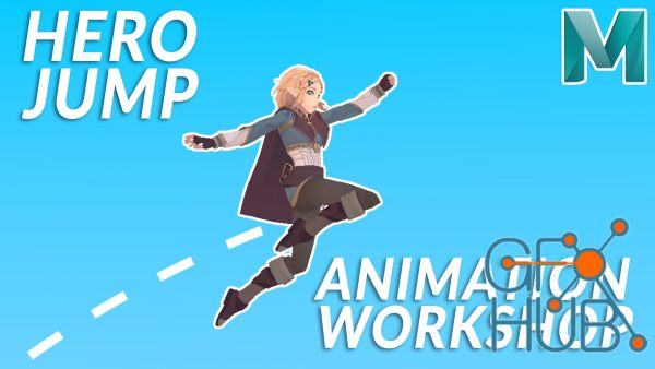 Hero Jump - Animation Workshop (Using Maya)