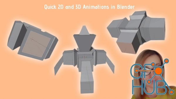 Quick 2D and 3D Animations in Blender