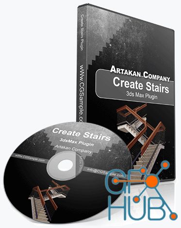 Artakan Create Stairs 3.0 For 3ds Max (Win x64)