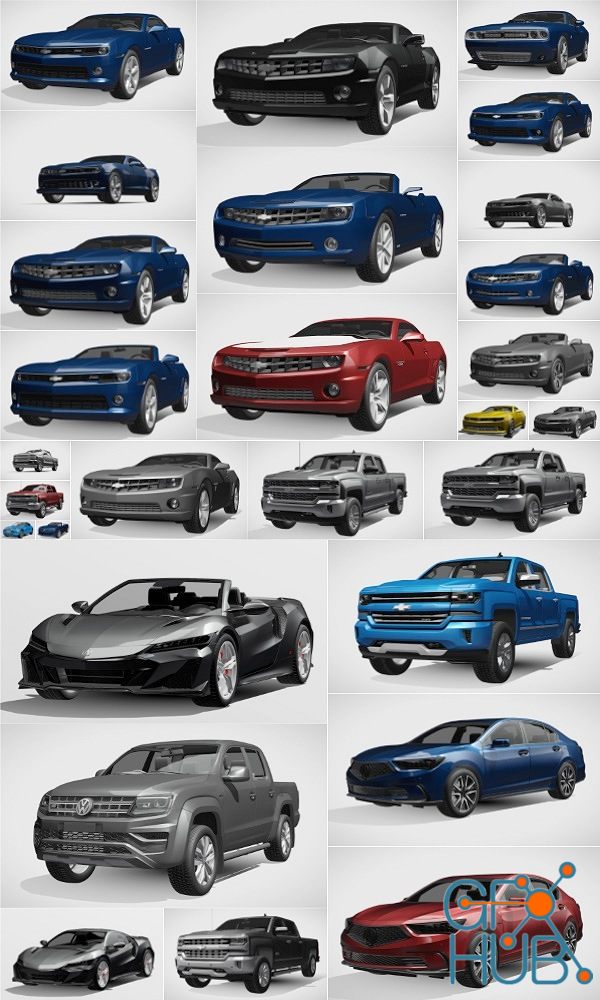 Sketchfab – 1014 Car 3D-Models