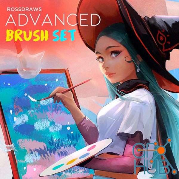 Ross Draws - 2022 Updated Advanced Brush Set