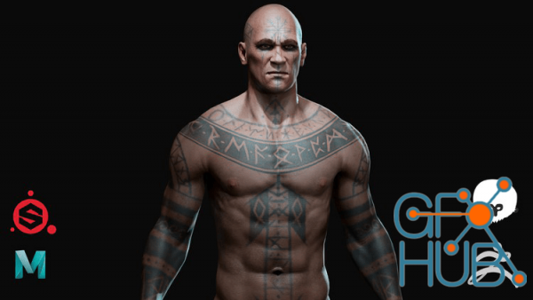 AAA Game 3D Character Art course Module 01 - Body