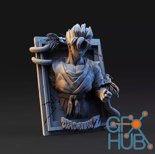 Hogan - Dragon Ball Z – 3D Print
