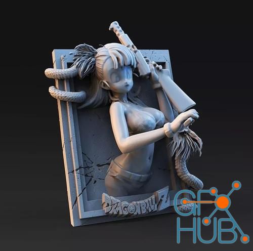 Bulma - Dragon Ball Z – 3D Print
