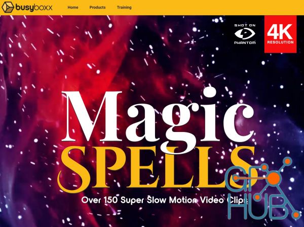 BusyBoxx – V48 – Magic Spells – Over 150 Super Slow Motion 4K Clips