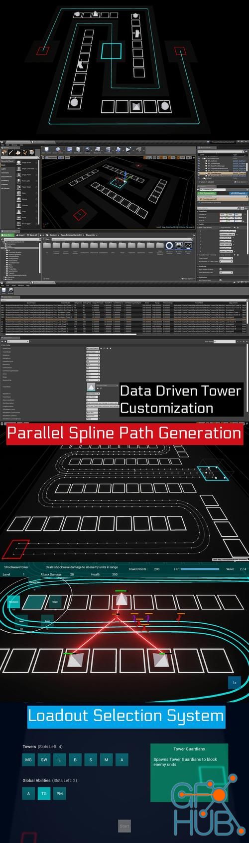 Unreal Engine – Tower Defense Starter Kit