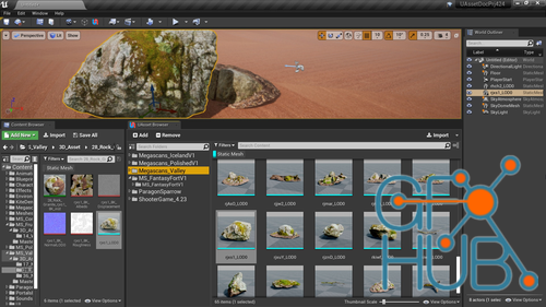 Unreal Engine – UAsset Browser