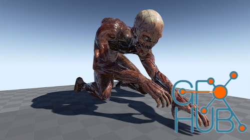 Unreal Engine – Zombie1 Model+Animation