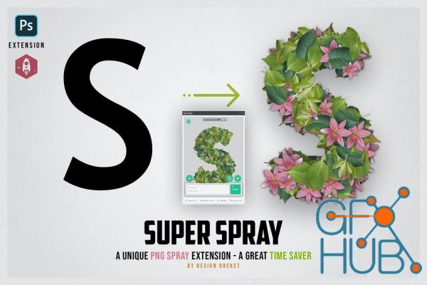 Super Spray - PNG Spray Extension for Photoshop